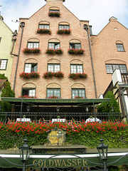 Restaurant Goldwasser in Danzig