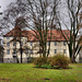 Blick zum Schloss Strünkede (Herne-Baukau) / 11.12.2021