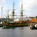 Captain Cooks Ship H.M.Bark Endeavour at Whitby