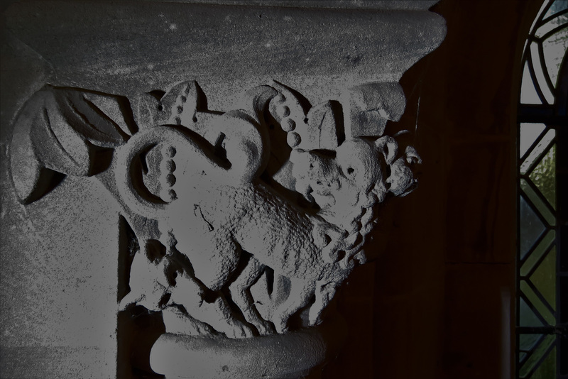 hoarwithy church, herefs.