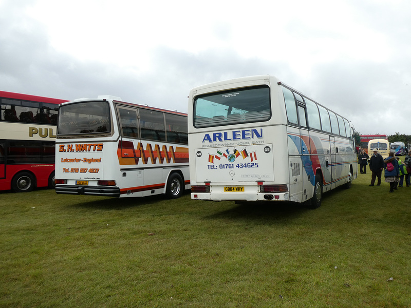 G H Watts MIW 4849 (B484 MLN) and Arleen G884 WHY at Showbus - 29 Sep 2019 (P1040575)