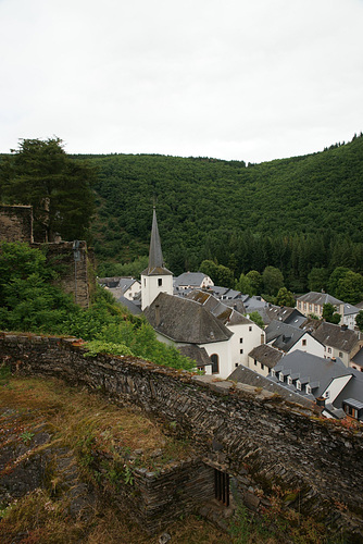 View From Esch Sur Sure Castle
