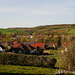 Blick zum Harz bei Frühligssonne