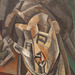Detail of Woman with Pears by Picasso in the Museum of Modern Art, March 2010