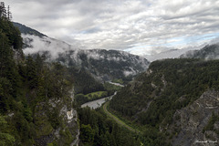 Rheinschlucht bei Trin am Vorder Rhein