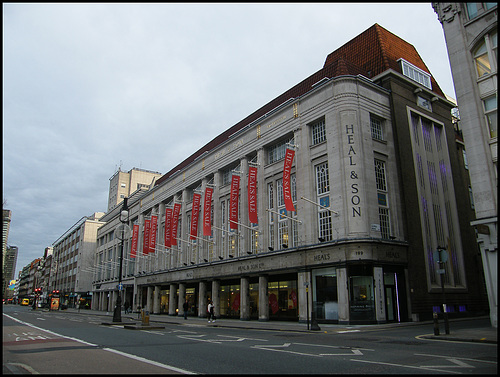 Heal's on Tottenham Court Road