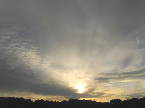 Sonnenuntergangsspektakel