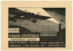 Frank Steinman, Roosevelt Field, Mineola, Long Island, New York, 1930s