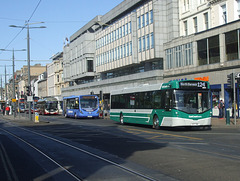 DSCF7049 Buses on Princes Street, Edinburgh - 6 May 2017