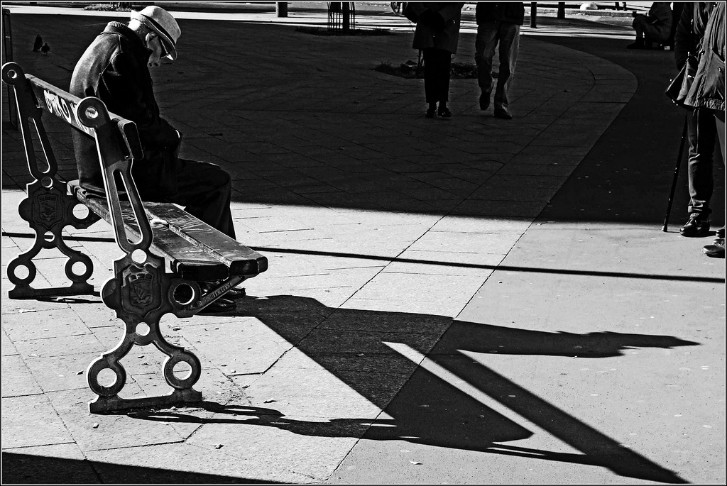 Sur un banc
