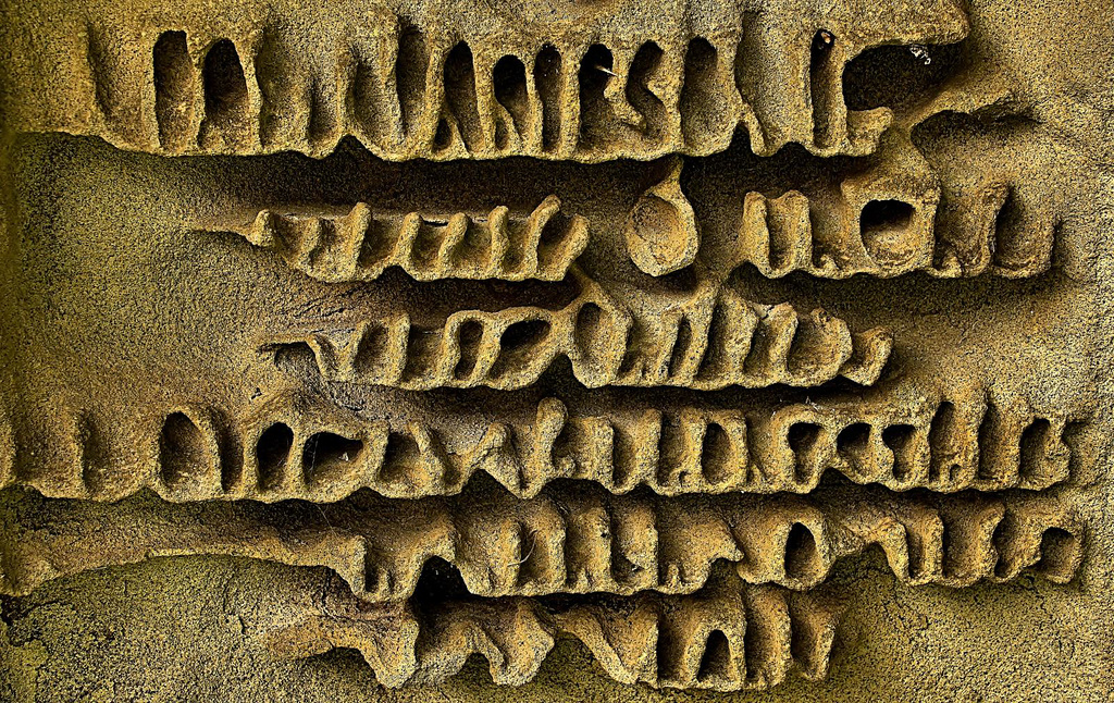 Weathered Gravestone