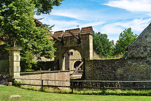 Lüdinghausen, Wasserburg Vischering, Vorburgtor ... HFF!