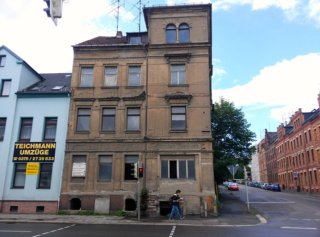 Zwickau 2015 – Former shop of Gustav Hoppert