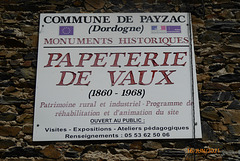 Papeterie de VAUX Dordogne Papeterie de VAUX Dordogne