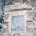 Monument in tower of Screveton Church, Nottinghamshire