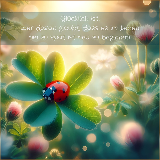Glücklich ist ...