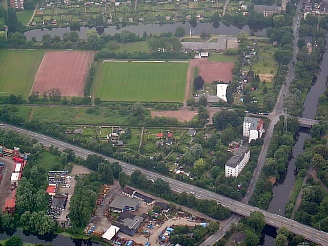 Wilhelmsburger Reichsstraße, Aßmannkanal, Vogelhüttendeich 2005