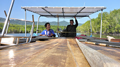 Unsere freundlichen Bootsleute