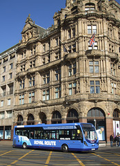 DSCF7055 First Scotland East 63257 (SN65 OJF) on Princes Street, Edinburgh - 6 May 2017