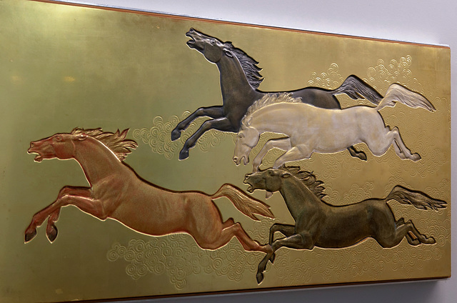 "La conquête du cheval" (Jean Dunand - vers 1935)