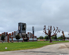 Site Hellfest, galerie à ciel ouvert (Loire-Atlantique) France
