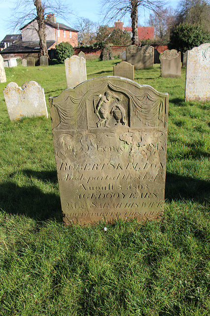 Memorial in Saint Peter's Churchyard, Yoxford, Suffolk