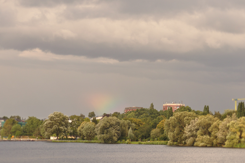 Regenbogenwetter