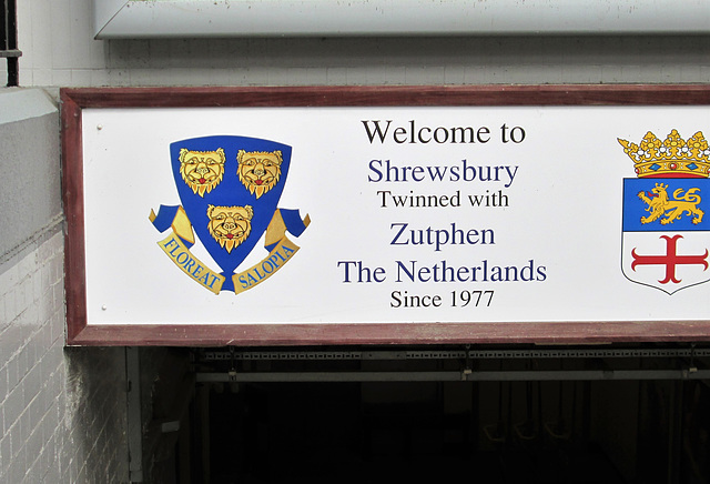 Shrewsbury, Shropshire - arrival