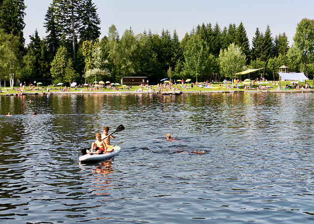 Ein Sommertag am Moorsee