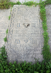 Memorial to John and Ann Broadley, St Mary's Church, Illingworth, West Yorkshire