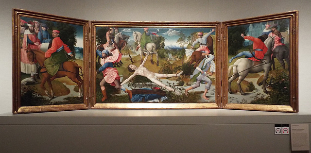 The Martyrdom of St. Hippolytus in the Boston Museum of Fine Arts, January 2018