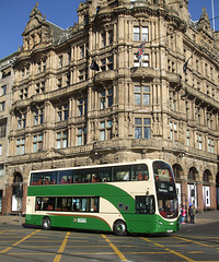 DSCF7056 East Coast Buses 20938 (SN10 DKF) on Princes Street, Edinburgh - 6 May 2017
