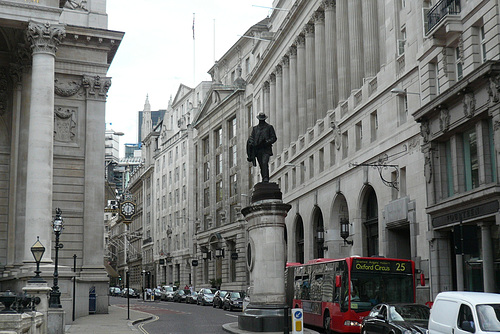James Henry Greathead Statue On Cornhill