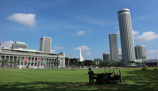 Esplanade Park-Singapur