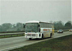 Mil-Ken Travel HIL 3468 (E345 EVH) on the A11 at Barton Mills – 13 Mar 1999 (411-27)