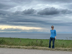 Storm clouds over the Moray Firth