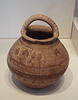 Iberian Vessel with Basket Handle in the Archaeological Museum of Madrid, October 2022