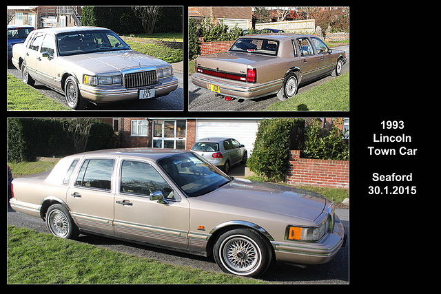 1993 Lincoln Town Car - Seaford - 30.1.2015