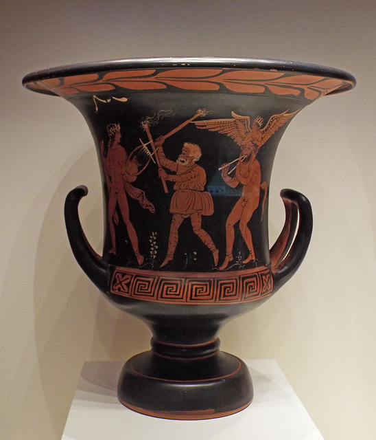 South Italian Krater with a Procession in the Getty Villa, June 2016