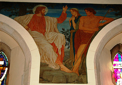 Henry Holiday Chancel Decoration, Holy Trinity Church, Casterton, Cumbria