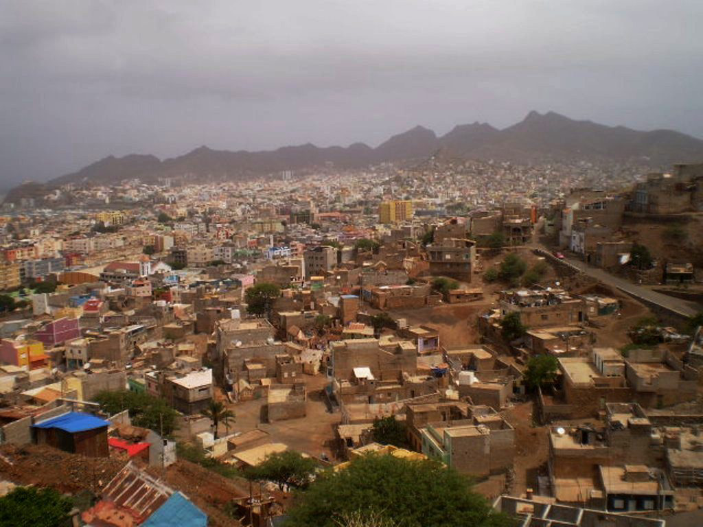 Overview to Mindelo.