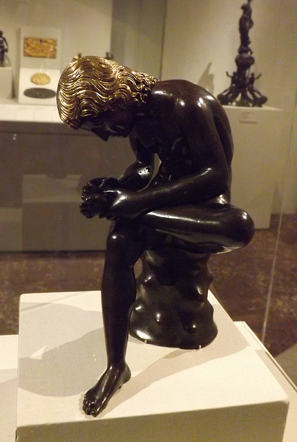 Renaissance Copy of the Spinario by Antico in the Metropolitan Museum of Art, February 2014