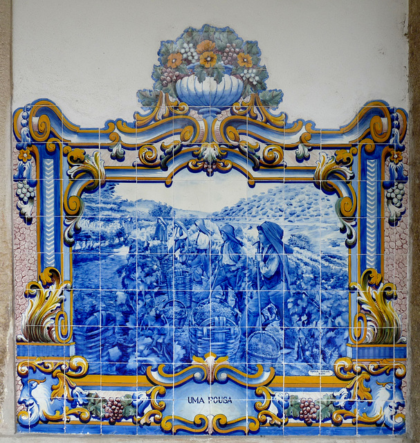 Pinhao- Azulejos Tiles at the Railway Station