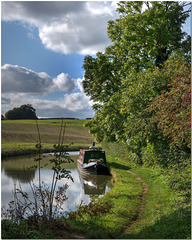 The Grand Union Canal at Nether Heyford