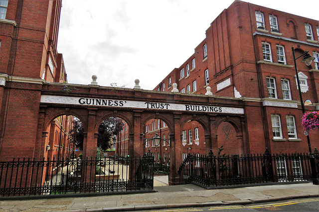 guiness trust buildings , bermondsey