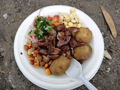 La Comida typica , laguna de mojanda ,Otavalo_Ecuador