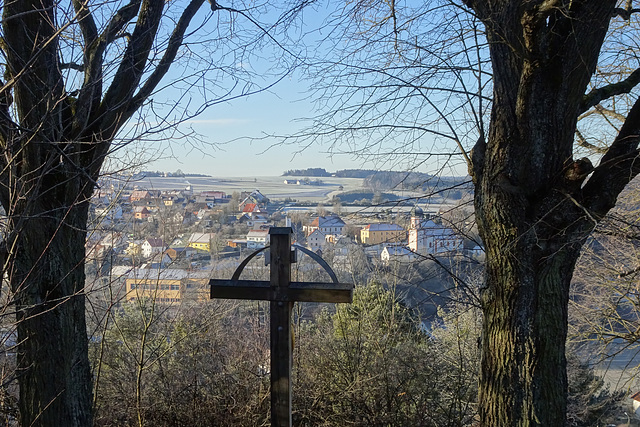 Deuerling, Blick vom Kreuzweg