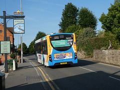 Stagecoach East Midlands 36518 (FX12 BVA) in Blidworth - 14 Sep 2022 (P1130311)