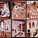 Collage: Obras artísticas de niños expuestas en la Iglesia de Santa Catalina, Honfleur [s.XV-XVI]+6PiP