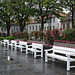 Wet weather in Stavanger